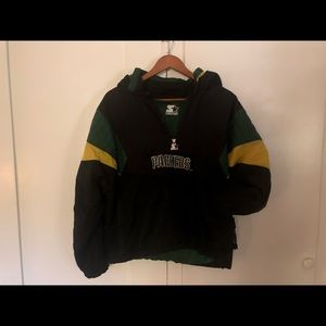 Vintage Large STARTER Green Bay Packers Jacket